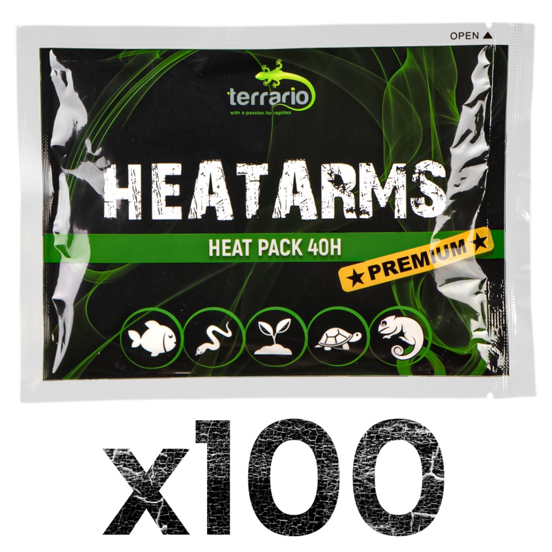 Terrario Heatarms Heat Pack 40h - animal transport heater - 100 pieces